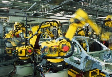 Automotive assembly line robot