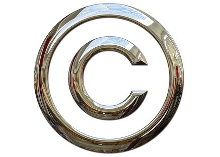 Copyright symbol: metaphor for IP Monetization