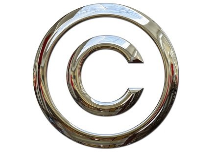 Copyright symbol: metaphor for IP Monetization