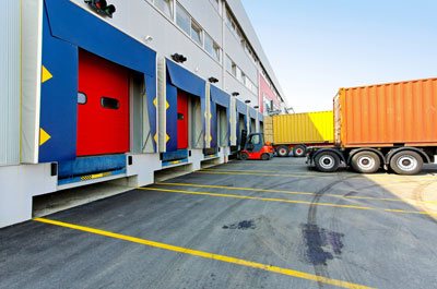 Trucking loading dock